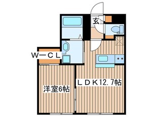 カスタリア榴ヶ岡の物件間取画像